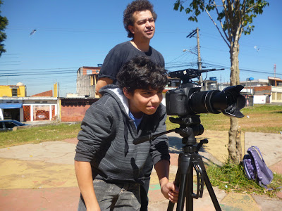 Durante as gravações, Pedro e Bruno Lima
